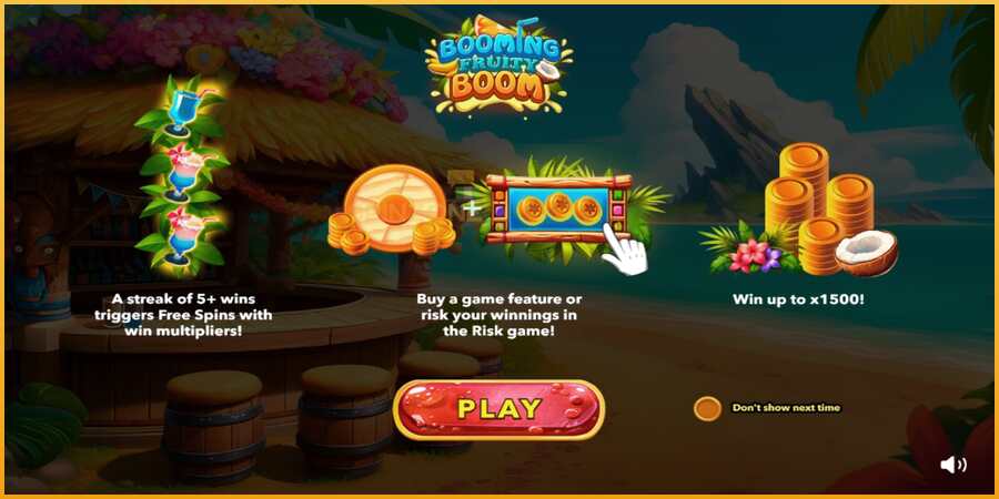 Booming Fruity Boom màquina de joc per diners, imatge 1