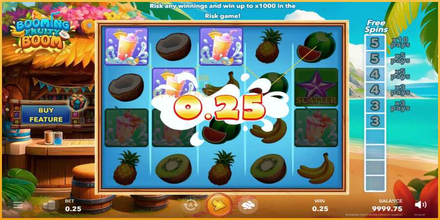 Booming Fruity Boom màquina de joc per diners, imatge 3