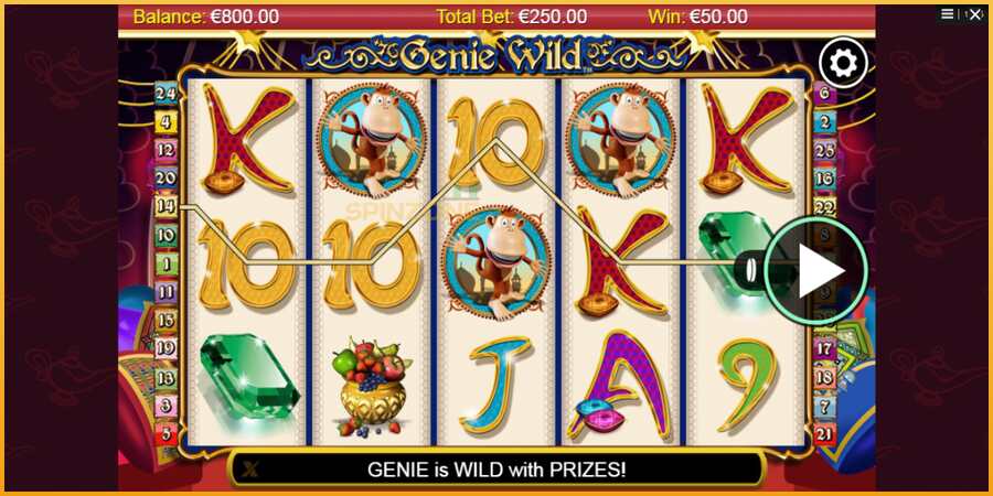 Genie Wild màquina de joc per diners, imatge 2