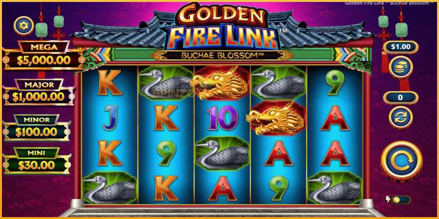 Golden Fire Link Buchae Blossom màquina de joc per diners, imatge 1