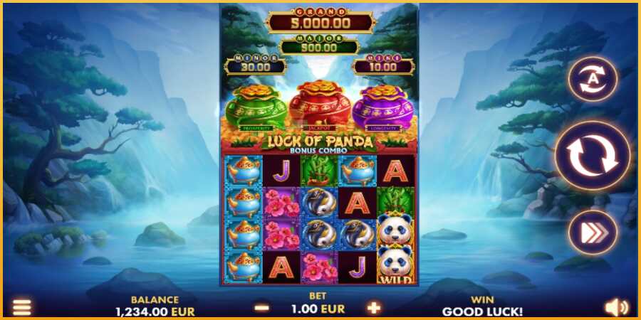 Luck of Panda Bonus Combo màquina de joc per diners, imatge 1