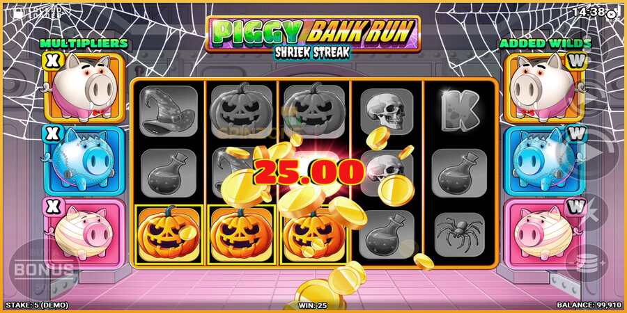 Piggy Bank Run - Shriek Streak màquina de joc per diners, imatge 2