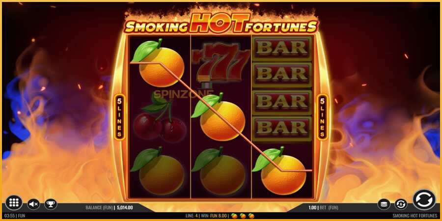 Smoking Hot Fortunes màquina de joc per diners, imatge 2