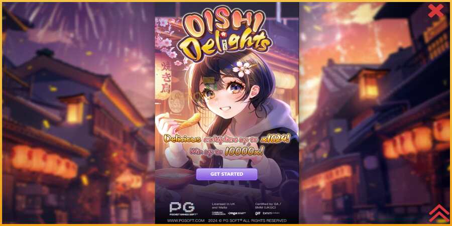 Oishi Delights màquina de joc per diners, imatge 1