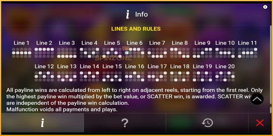 Regal Spins 20 Sun Link màquina de joc per diners, imatge 7